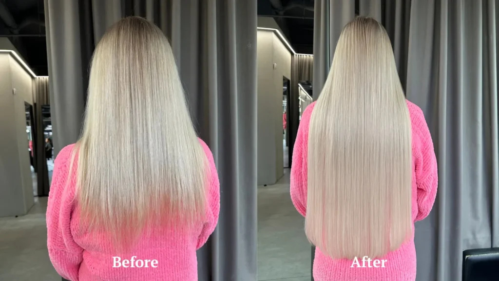 hair extension after