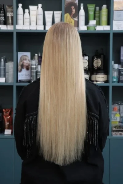 Microcapsule hair extensions with tiny keratin bonds