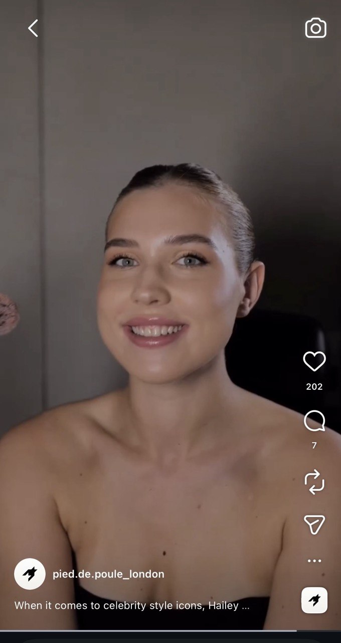 Elegant after-dark makeup style with defined contouring