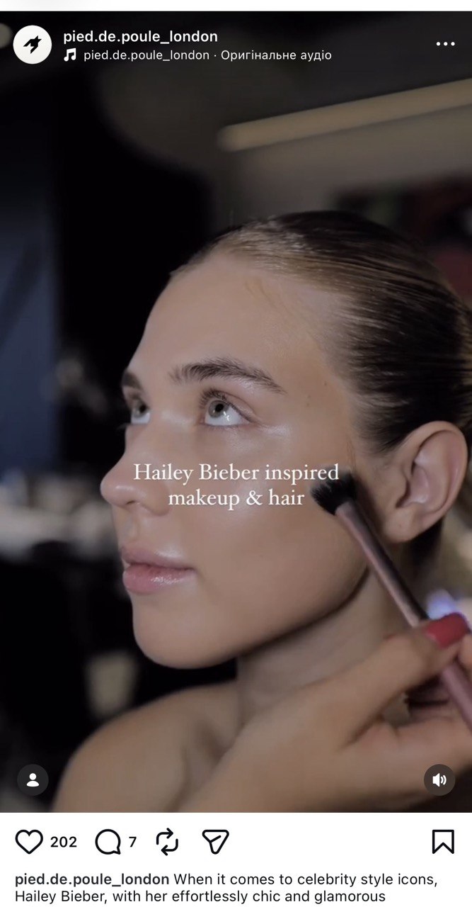Night-out makeup application by a professional salon artist