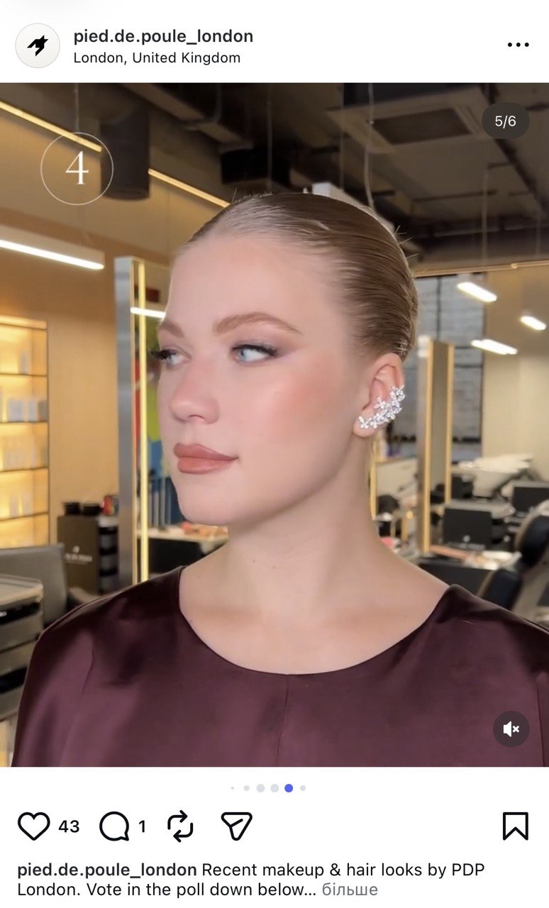 Light coverage makeup application for a natural daytime look