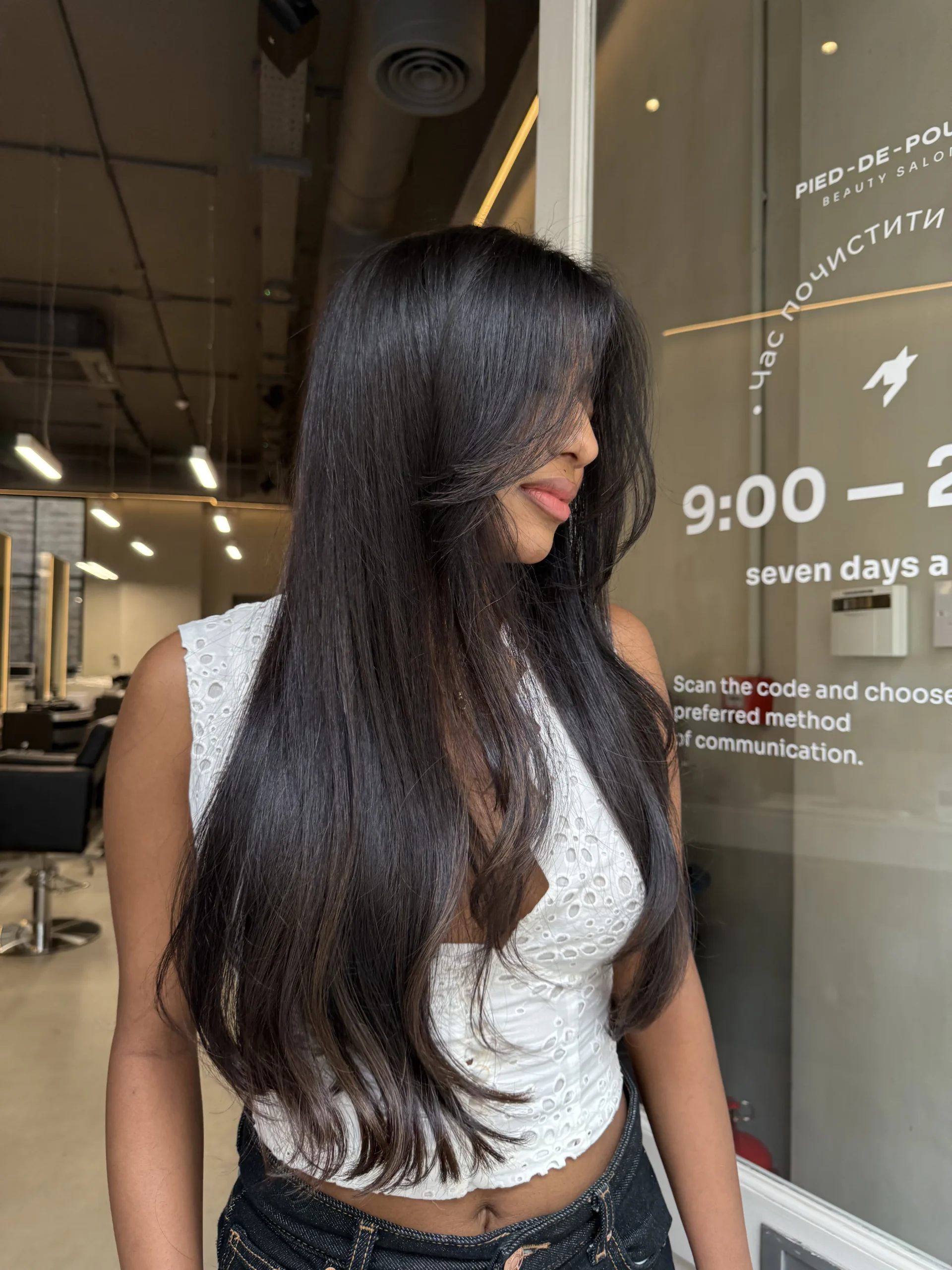 Face-Framing Layers with Long Length