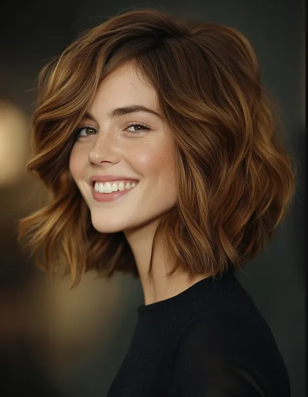 French Bob with Subtle Layers