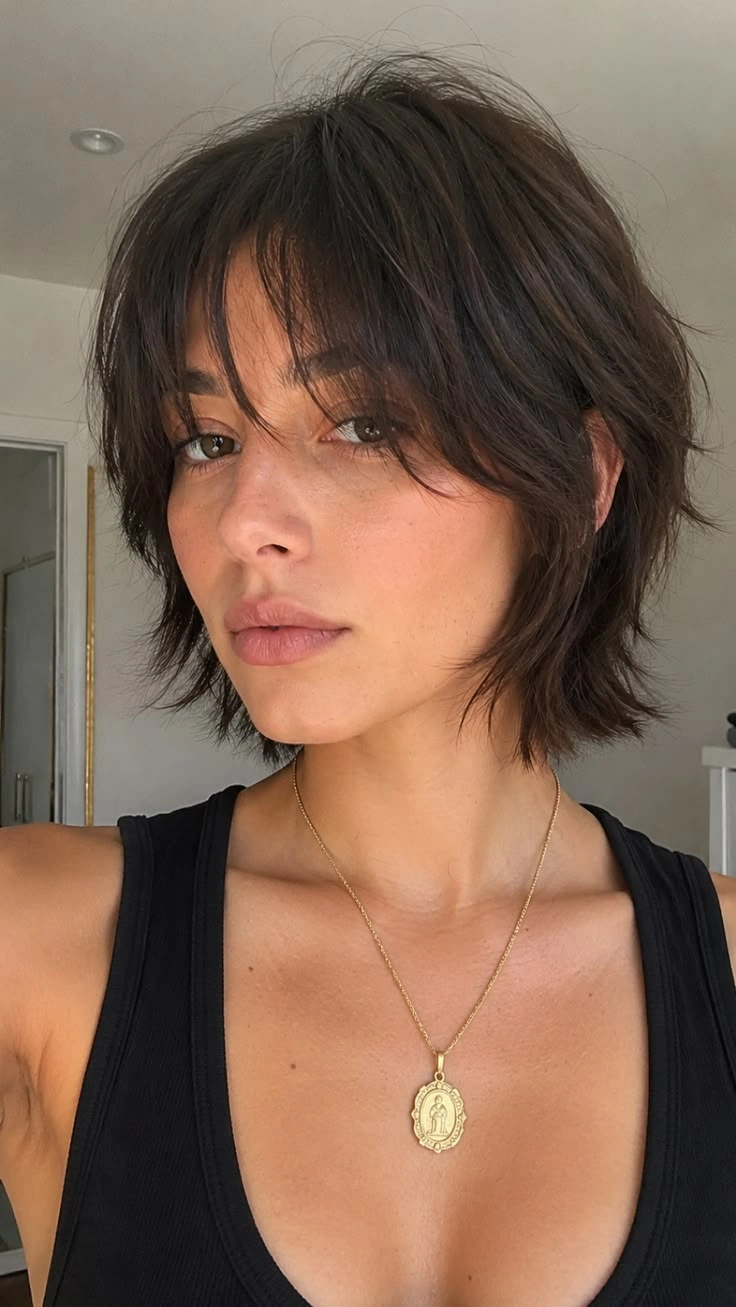 Layered Pixie Cut