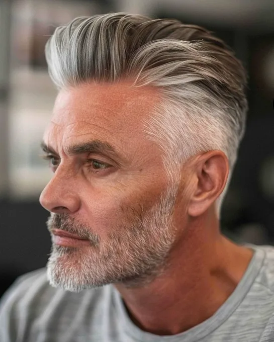 grey blending for men