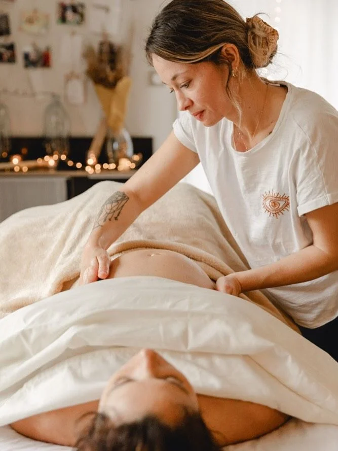 Pregnancy Massage with a soothing and natural touch.