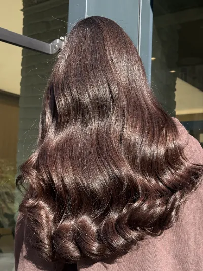 Kevin Murphy repair therapy applied by a professional stylist