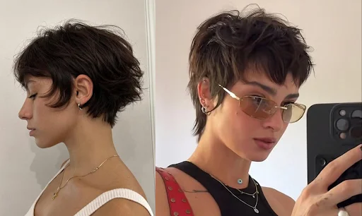 Trendy Bixie Haircut for a modern look