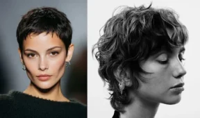 Professional Bixie Haircut at a hair salon