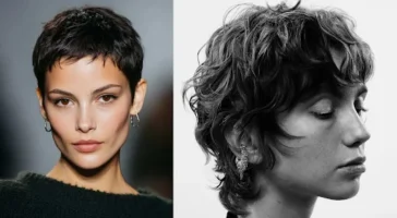 Professional Bixie Haircut at a hair salon